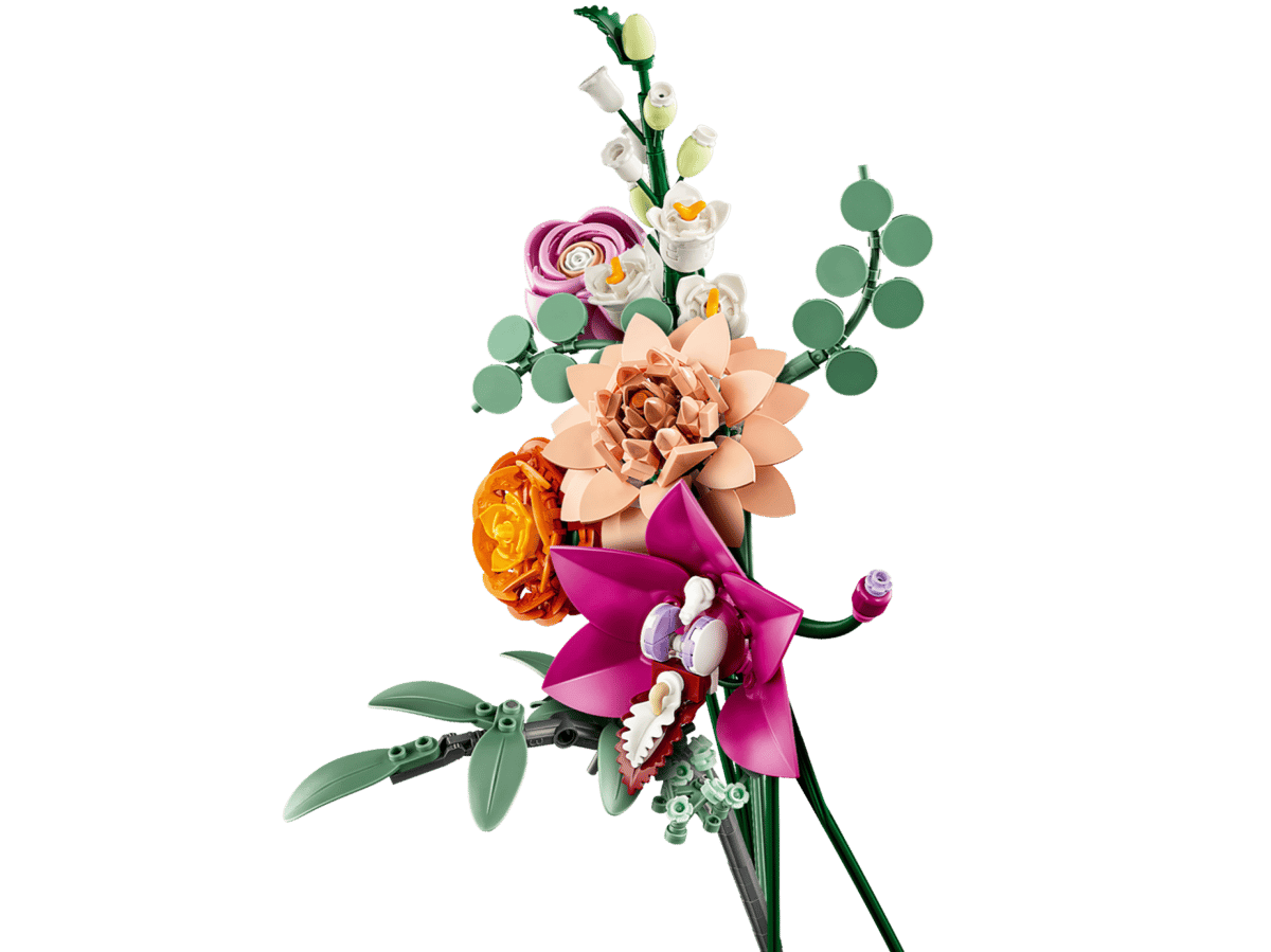 LEGO Botanicals - Bouquet di fiori rosa 10342 