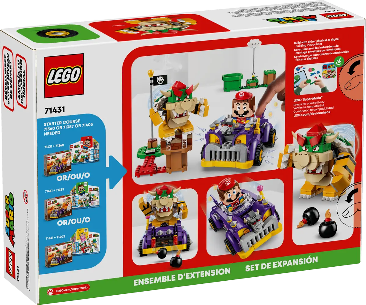 LEGO Super Mario - Pack di espansione Il bolide di Bowser 71431 
