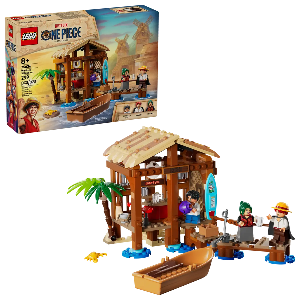 LEGO ONE PIECE - La capanna del Villaggio Foosha 75636 