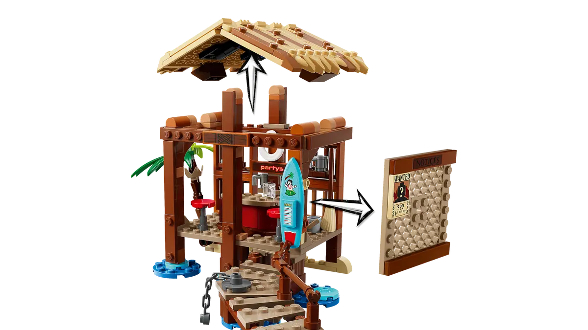 LEGO ONE PIECE - La capanna del Villaggio Foosha 75636 