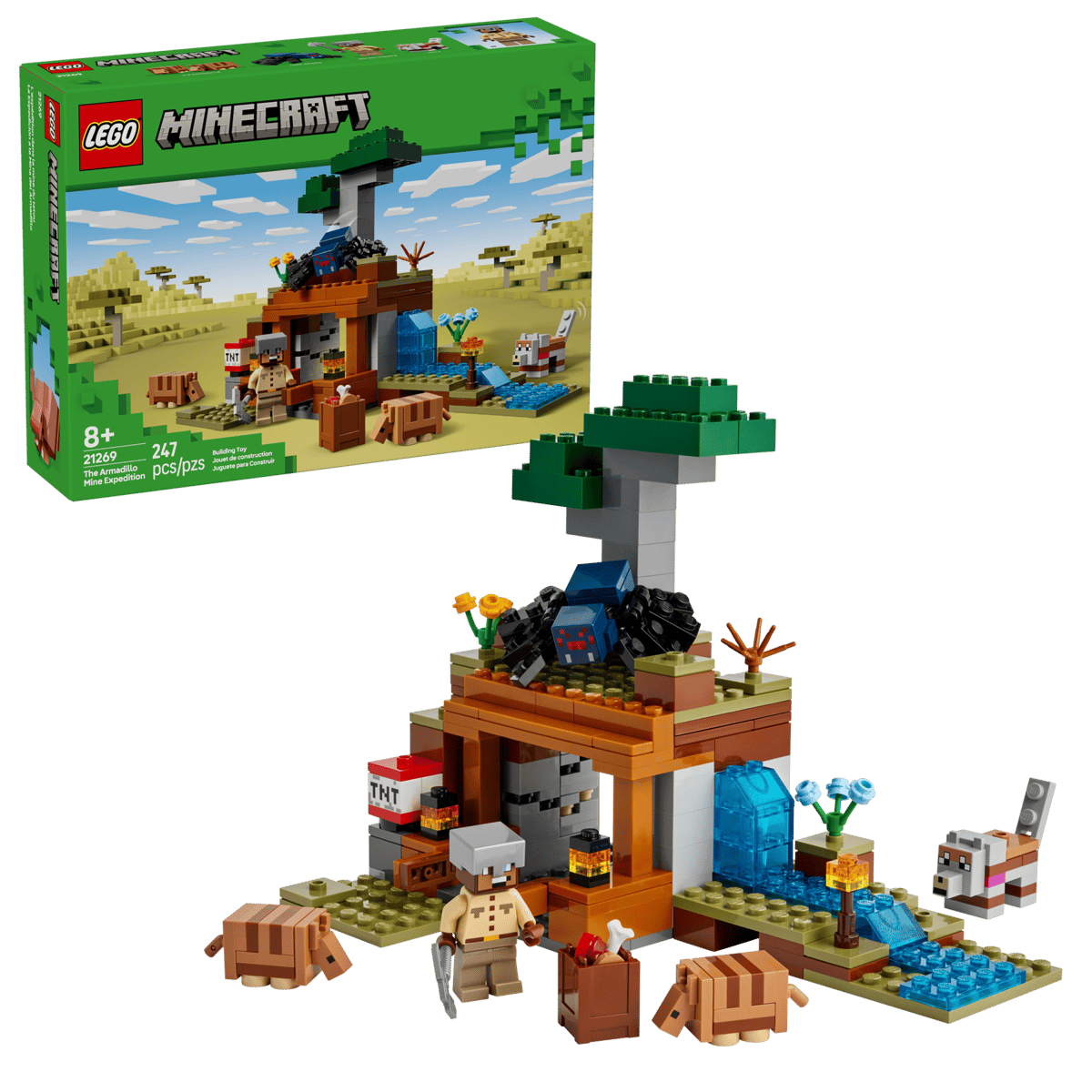 LEGO Minecraft - La miniera di Armandillo 21269 