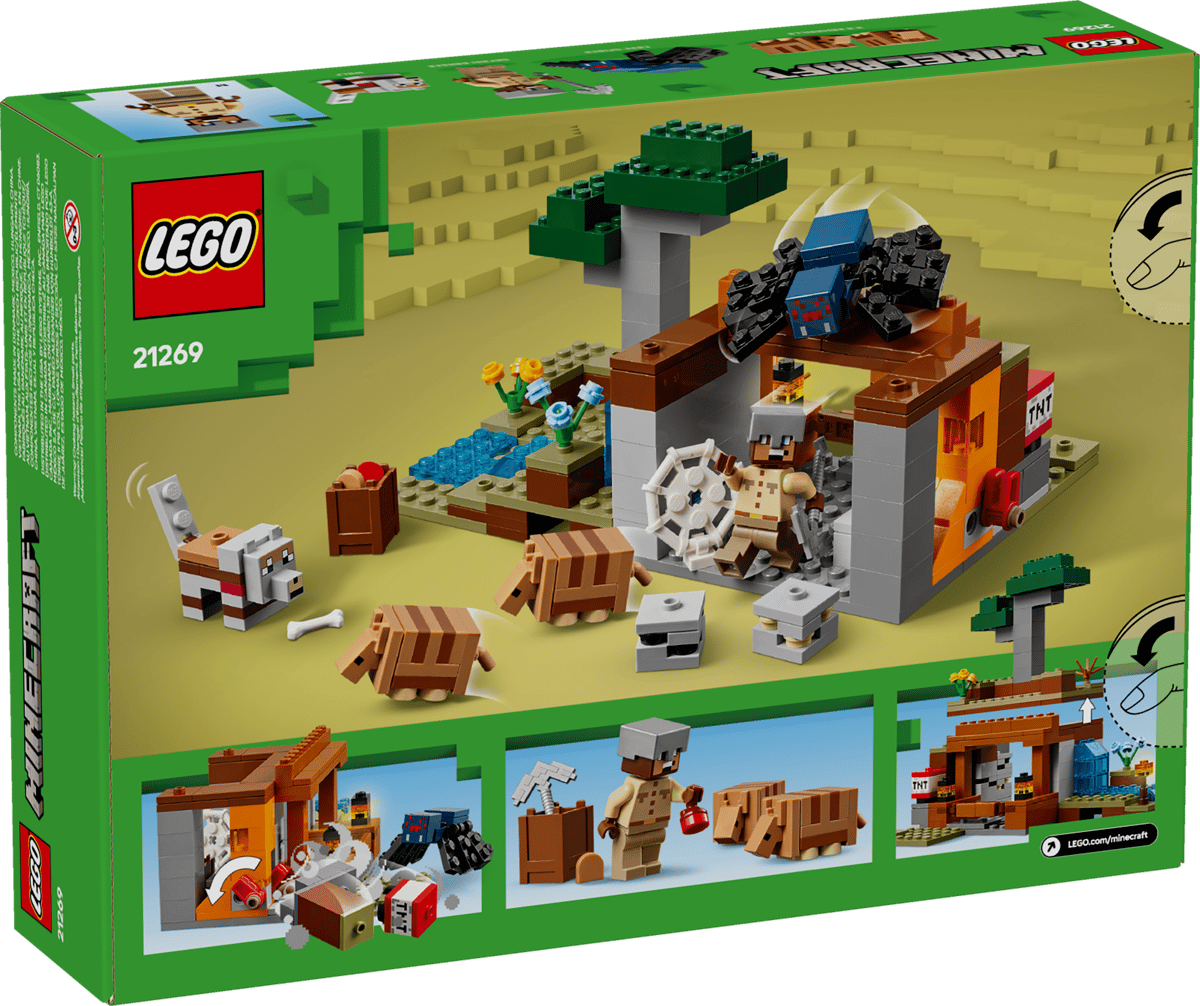 LEGO Minecraft - La miniera di Armandillo 21269 