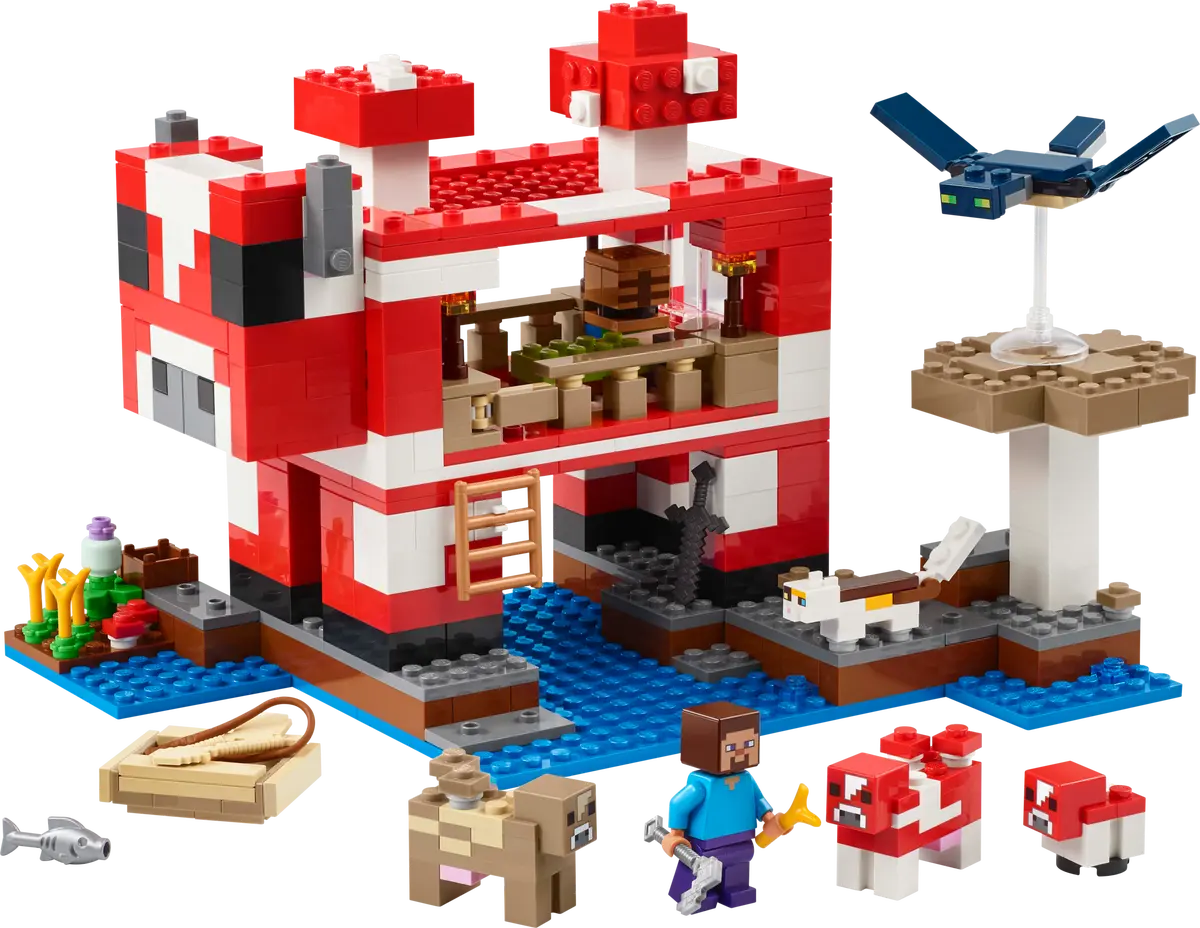 LEGO Minecraft - La casa dei funghi 21270 