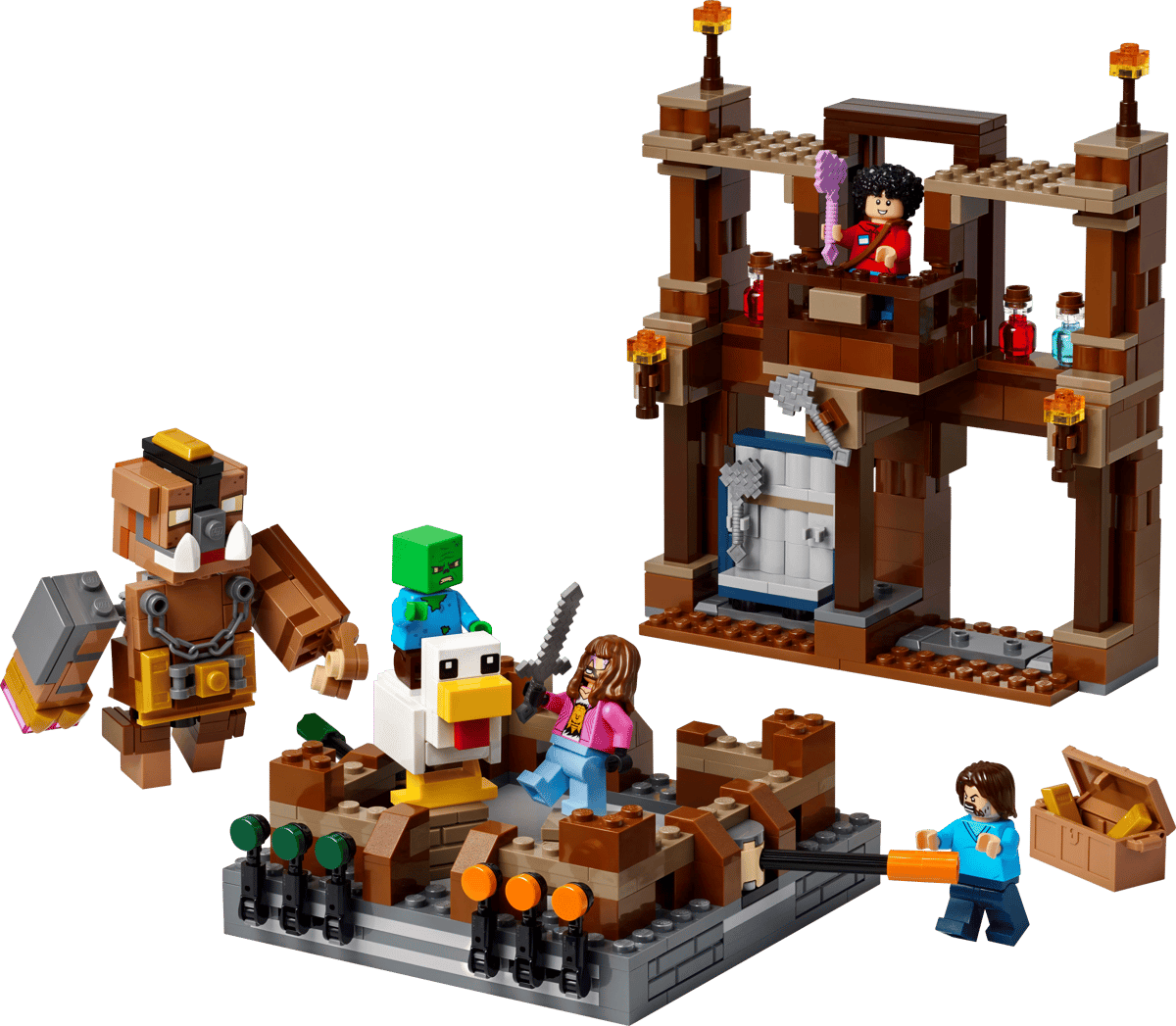 LEGO Minecraft - Magione della foresta: ring di combattimento 21272 