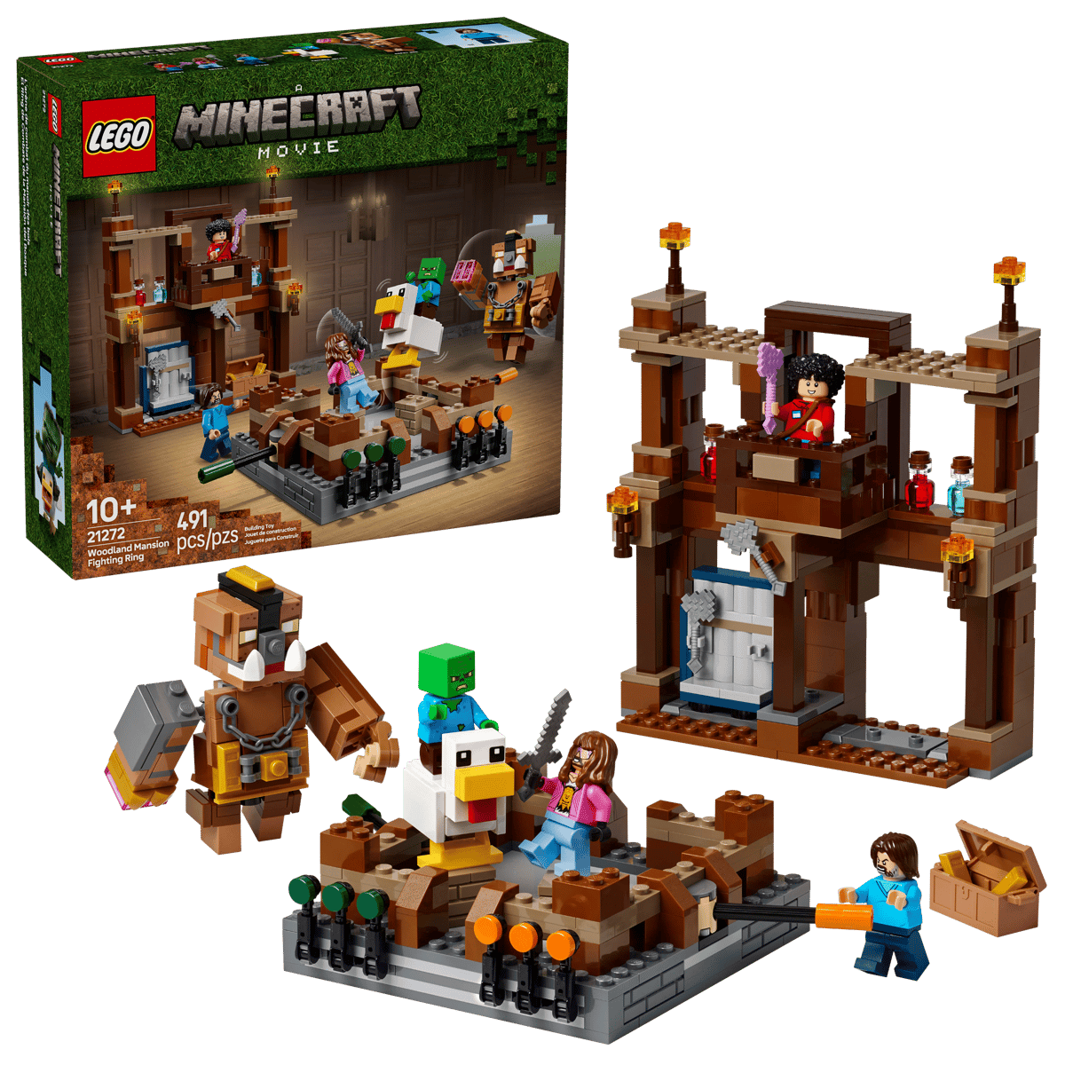 LEGO Minecraft - Magione della foresta: ring di combattimento 21272 
