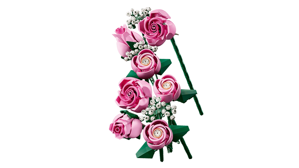 LEGO Botanicals - Bouquet di rose rosa 10374 