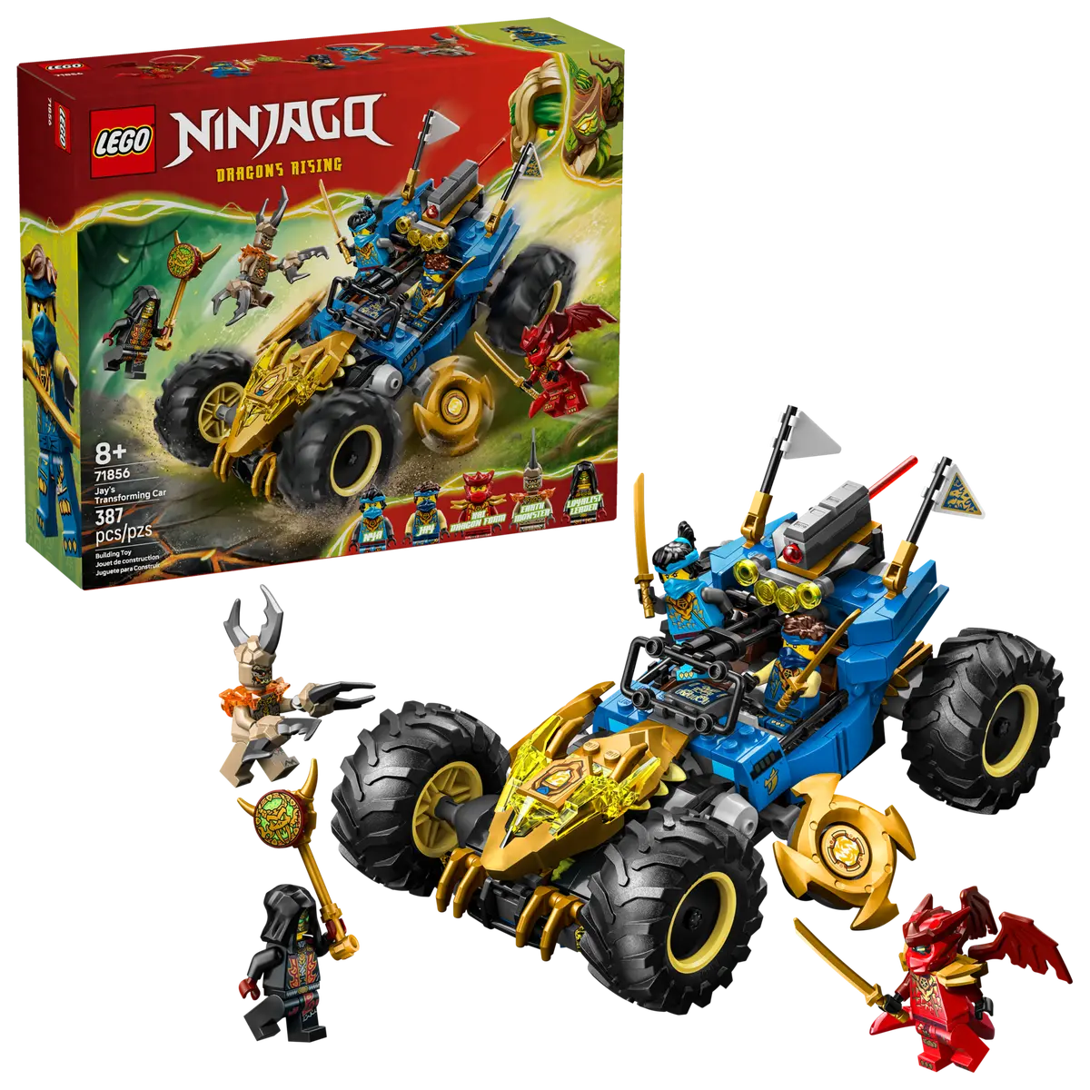 LEGO NINJAGO - Auto mutaforma di Jay 71856 
