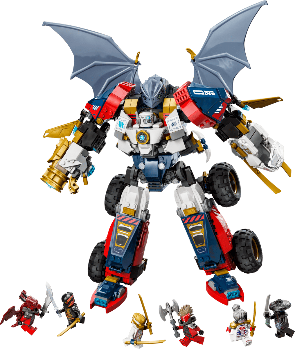 LEGO NINJAGO - Mech Ultra Combiner di Zane 71834 