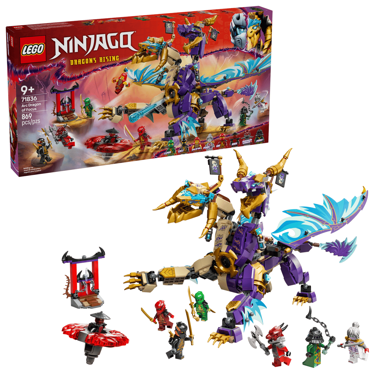 LEGO NINJAGO - Drago Arceus della Concentrazione 71836 