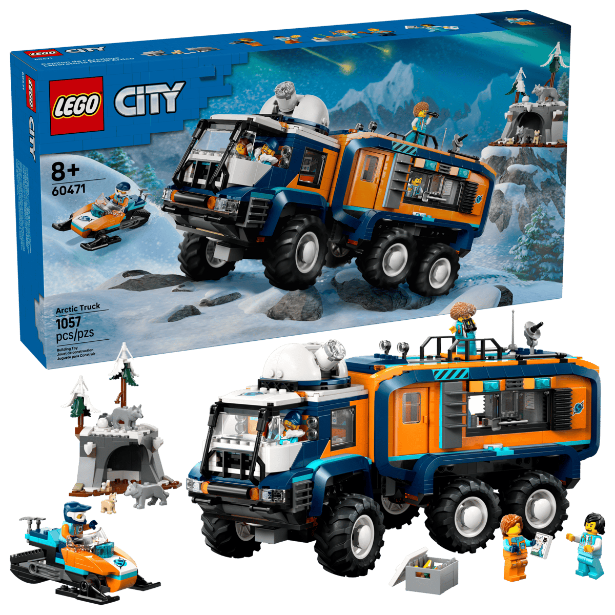 LEGO City - Grande camion artico con laboratorio 60471 