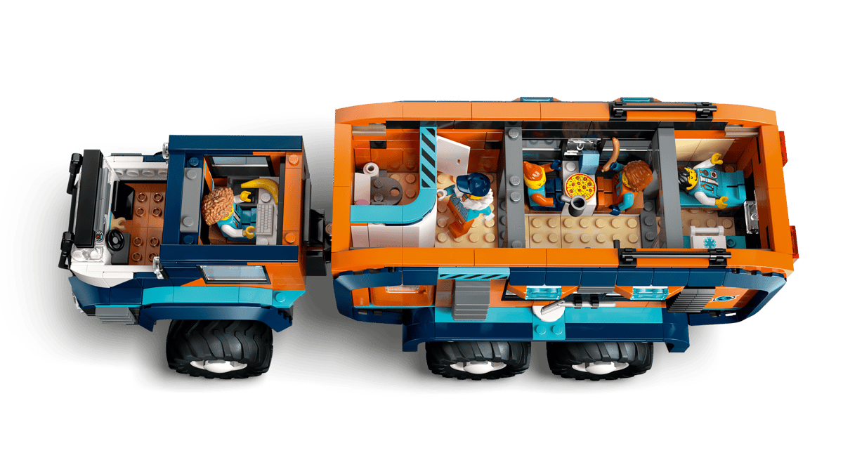 LEGO City - Grande camion artico con laboratorio 60471 