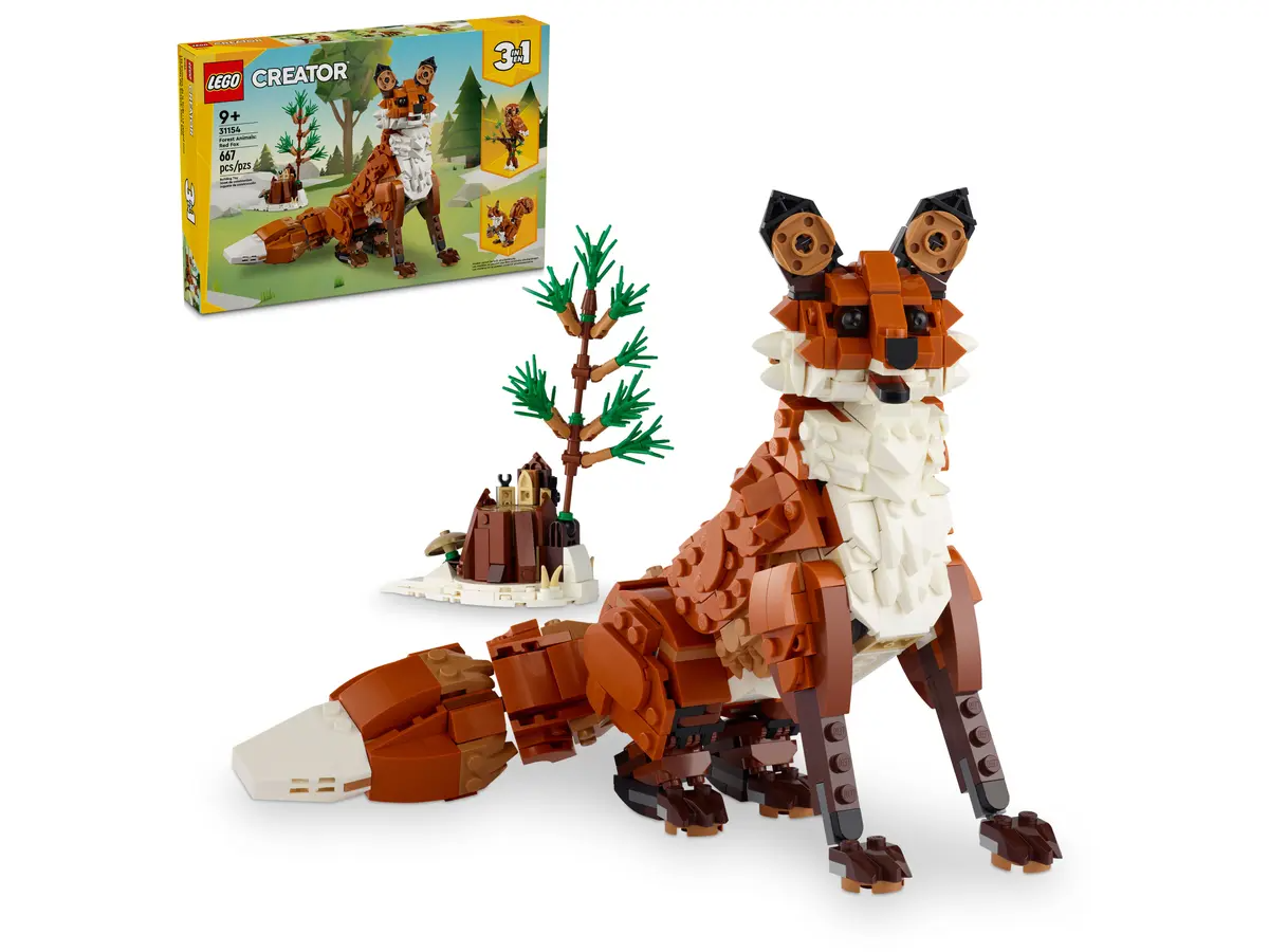 LEGO Creator - Animali della foresta 31154 