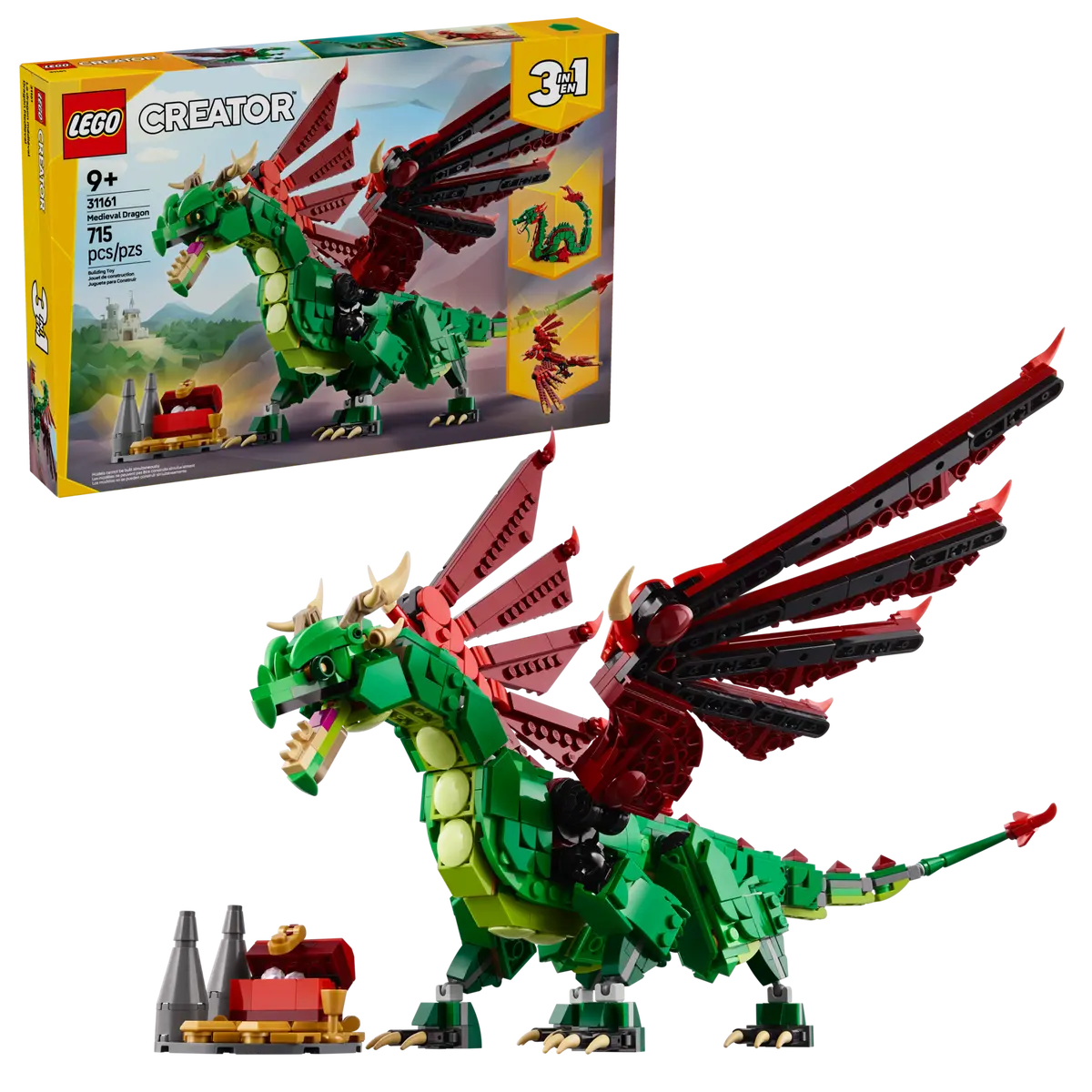 LEGO Creator - Drago medievale 31161 